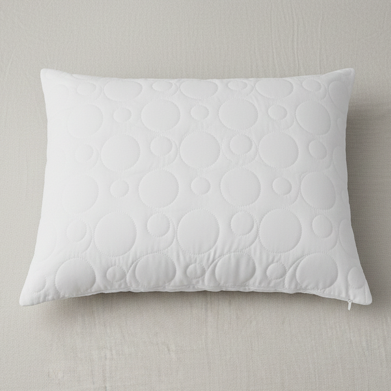 PROTECTOR ALMOHADA ACOLCHADA/O BLANCO 70X50 CM