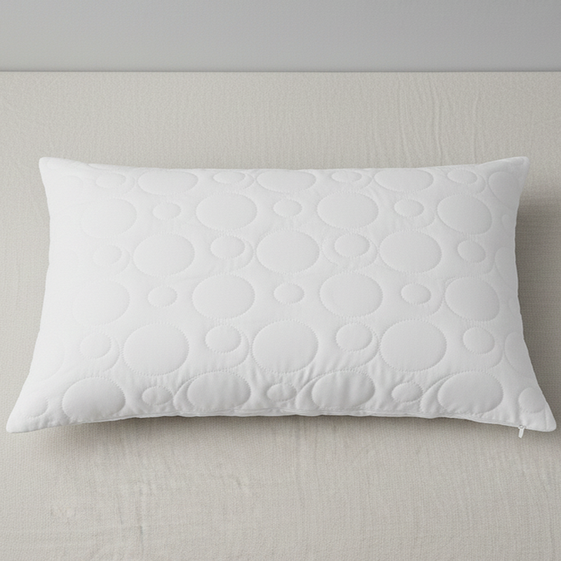 PROTECTOR ALMOHADA ACOLCHADA/O BLANCO90X50 CM