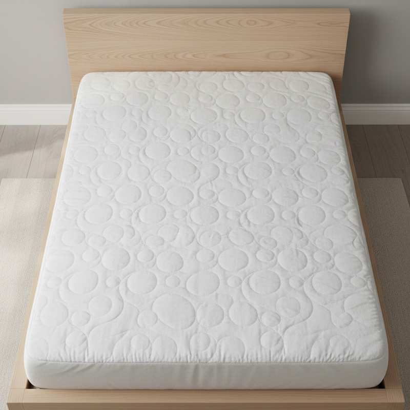 PROTECTOR ACOLCHADO COLCHON BLANCO 3 PLAZAS