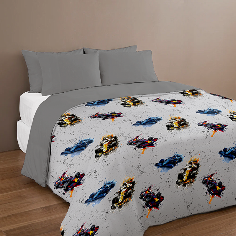 COBERTOR YOUNG REPUBLIC FORMULA 1  GRIS