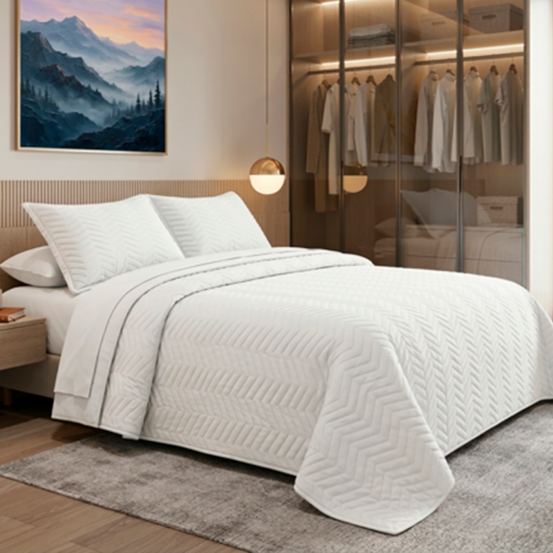 COBERTOR LOFT BLANCO FULL (2 Plaza)